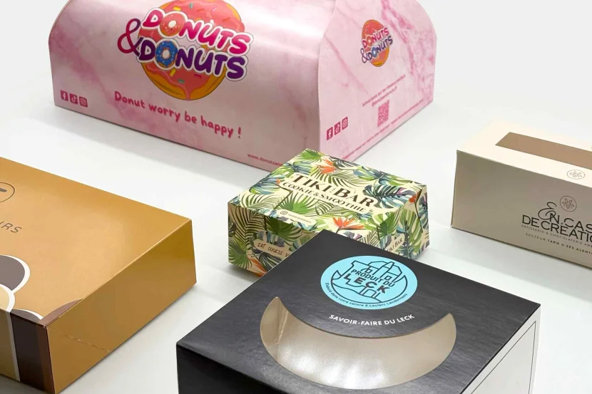 boite pâtisserie pour la boulangerie